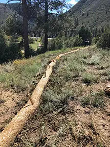 Erosion control in Durango, Colorado